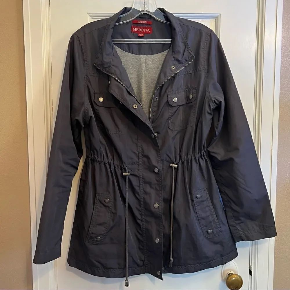 Merona Grey Jacket - Picture 3 of 8